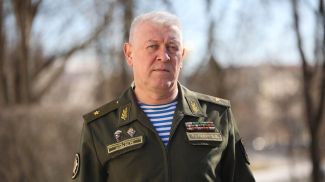 Viktor Gulevich. Photo courtesy of the Belarusian Defense Ministry's news agency  Vayar 