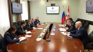 Photo from Telegram channel of Perm Krai Governor Dmitry Makhonin