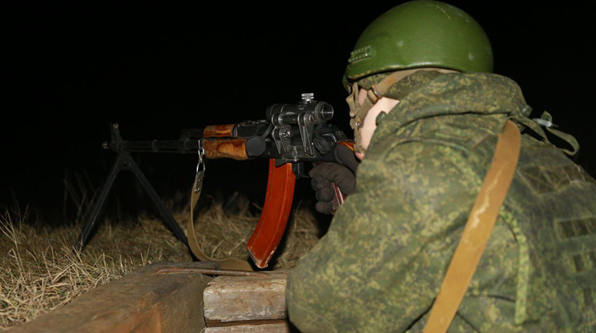 Photo courtesy of the Belarusian Defense Ministry's news agency  Vayar 