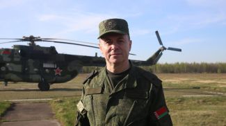 Andrei Lukyanovich. Photo courtesy of the Belarusian Defense Ministry's news agency  Vayar 