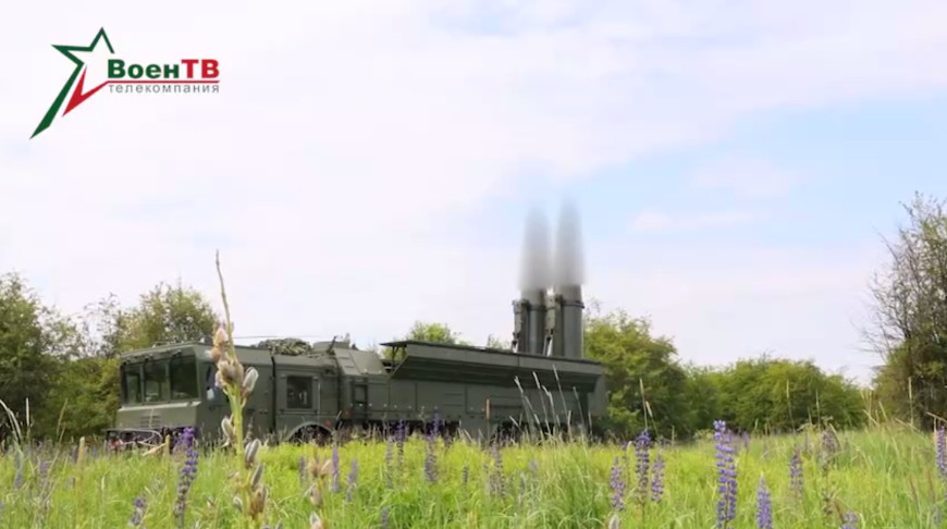 Photo courtesy of the Belarusian Defense Ministry's TV company  VoyenTV 