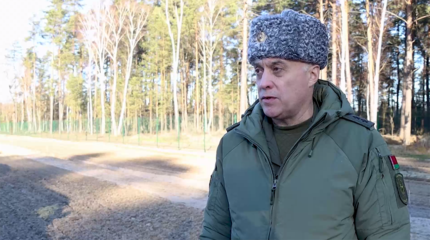 Aleksandr Volfovich. Screenshot from a video released by the State Border Committee of Belarus