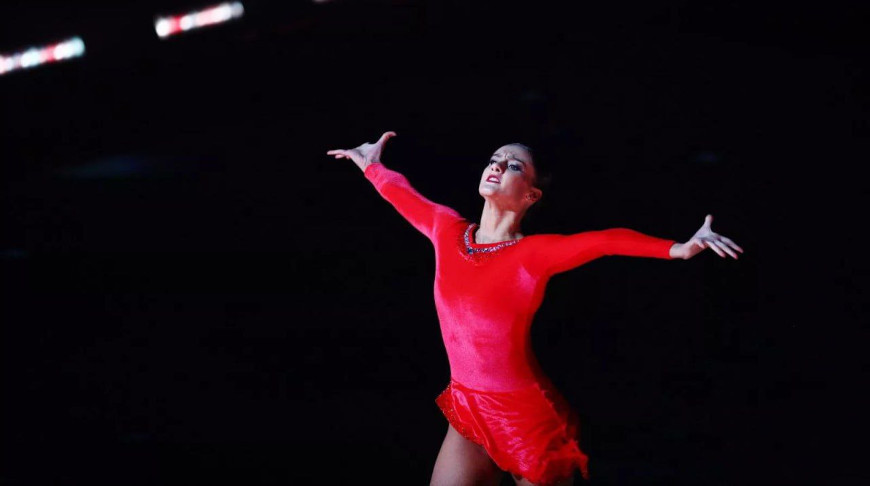 Alina Harnasko wins four medals at FIG World Challenge Cup in Portugal