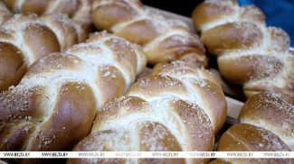 At a Svisloch bakery. An archive photo