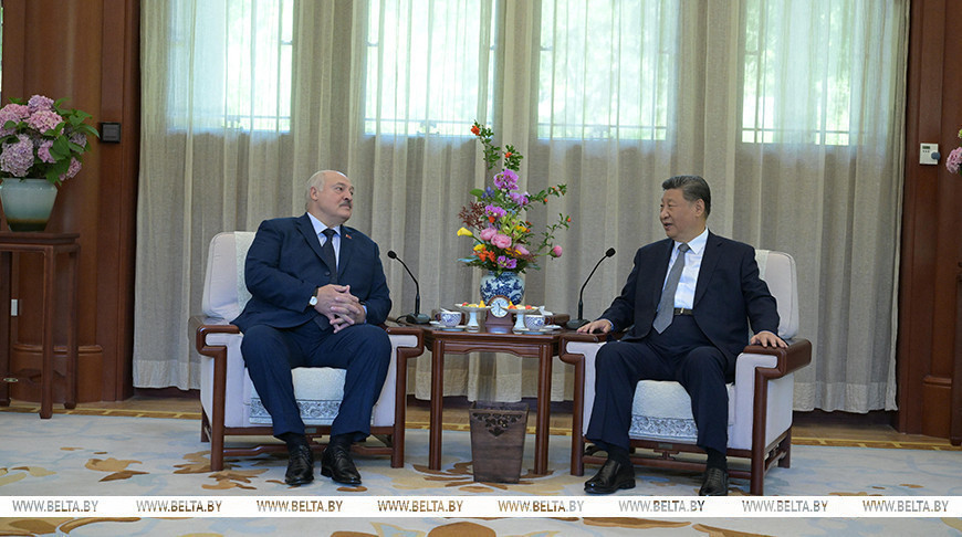 Belarusian President Aleksandr Lukashenko and Chinese President Xi Jinping meet in Beijing, June 2025 Belarusian President Aleksandr Lukashenko and Chinese President Xi Jinping meet in Beijing, June 2025