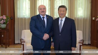 Aleksandr Lukashenko and Xi Jinping. An archive photo
