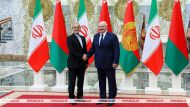 Masoud Pezeshkian and Aleksandr Lukashenko