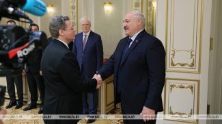 The Palace of Independence is the seat of the president of the Republic of Belarus. An archive photo