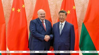 Aleksandr Lukashenko and Xi Jinping in Tianjin Aleksandr Lukashenko and Xi Jinping in Tianjin