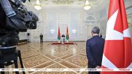 The Palace of Independence is the seat of the president of the Republic of Belarus. An archive photo
