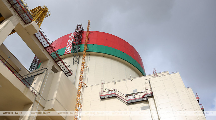 The Belarusian nuclear power plant. An archive photo