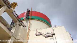The Belarusian nuclear power plant. An archive photo