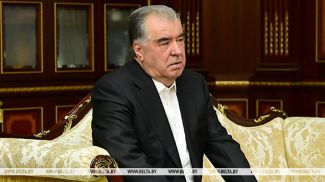 Emomali Rahmon. An archive photo