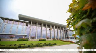 The Palace of Independence is the seat of the president of the Republic of Belarus. An archive photo The Palace of Independence is the seat of the president of the Republic of Belarus. An archive photo