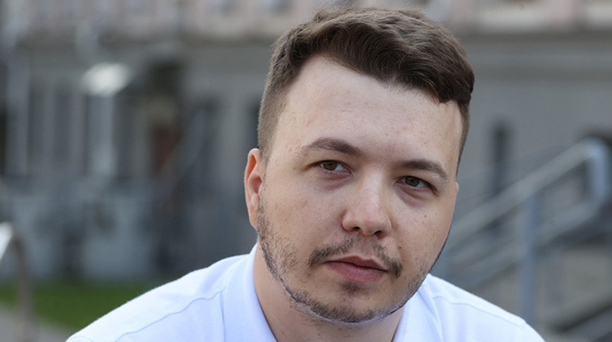 Roman Protasevich. An archive photo