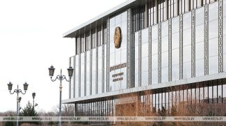 The Palace of Independence is the seat of the president of the Republic of Belarus. An archive photo