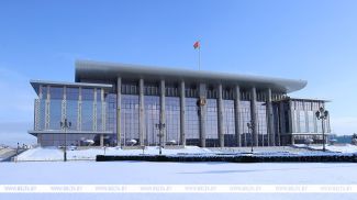 The Palace of Independence is the seat of the president of the Republic of Belarus. An archive photo