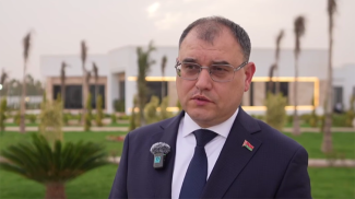 Viktor Karankevich. Screenshot of the video of Belarus' government