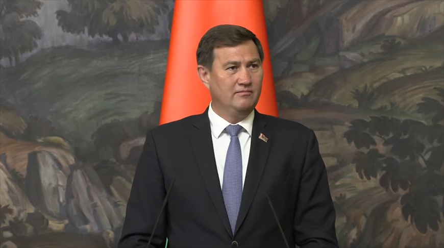 Belarusian Minister of Foreign Affairs Maksim Ryzhenkov Belarusian Minister of Foreign Affairs Maksim Ryzhenkov