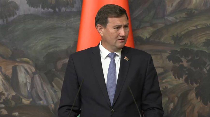Belarusian Minister of Foreign Affairs Maksim Ryzhenkov Belarusian Minister of Foreign Affairs Maksim Ryzhenkov