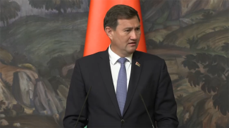Belarusian Minister of Foreign Affairs Maksim Ryzhenkov