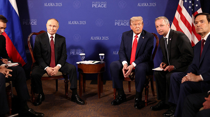 Vladimir Putin and Donald Trump. Photo by RIA Novosti