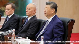 Aleksandr Lukashenko and Xi Jinping
