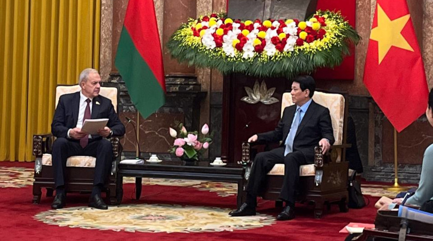 Igor Sergeyenko and Luong Cuong. Photo courtesy of the press service of the House of Representatives Igor Sergeyenko and Luong Cuong. Photo courtesy of the press service of the House of Representatives