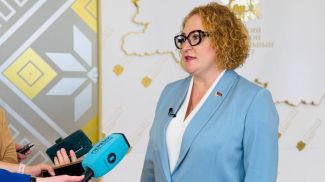 Anzhelika Nikitina. Photo of the Vitebsk Oblast Executive Committee