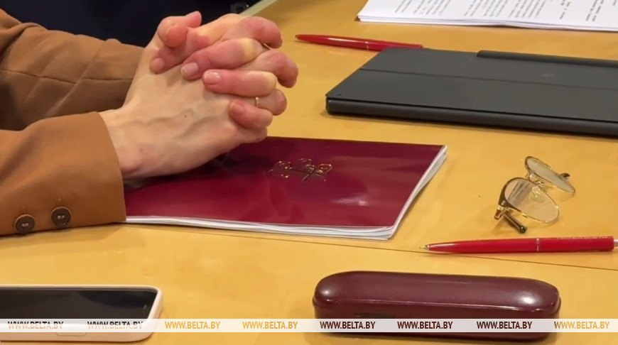 Screengrab from Belarus’ National Bank video
