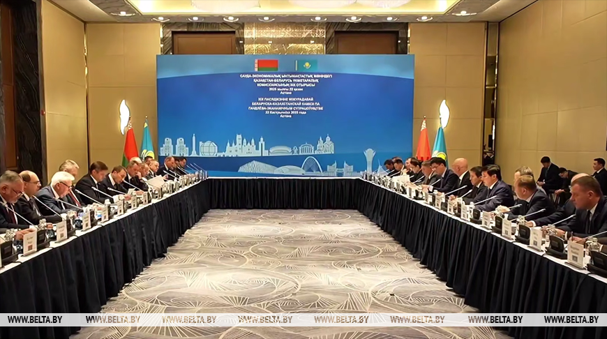 Screenshot of the video of Belarus' Government