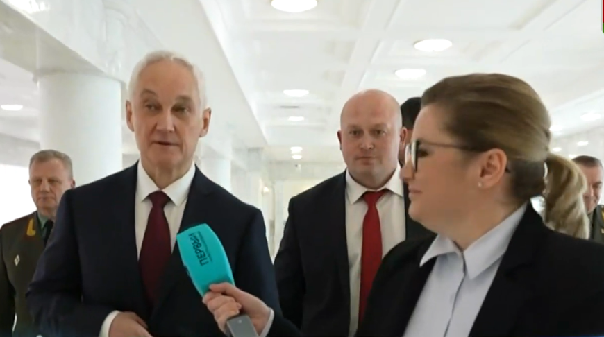 Image credit: TV channel Belarus One Image credit: TV channel Belarus One