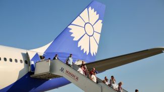 Photo of the Belarusian airline Belavia