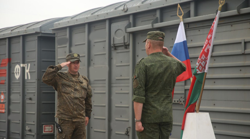 Photo courtesy of the Belarusian Defense Ministry's news agency Vayar Photo courtesy of the Belarusian Defense Ministry's news agency Vayar