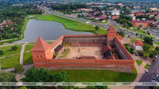The castle in Lida. An archive photo