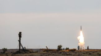 Photo courtesy of the Belarusian Defense Ministry's news agency  Vayar 