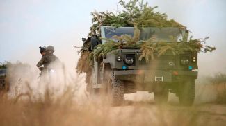 Photo courtesy of the Belarusian Defense Ministry's news agency  Vayar 