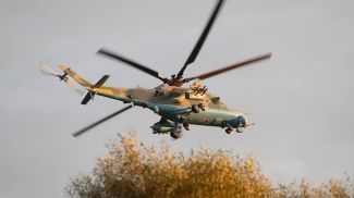 Photo courtesy of the Belarusian Defense Ministry's news agency  Vayar 