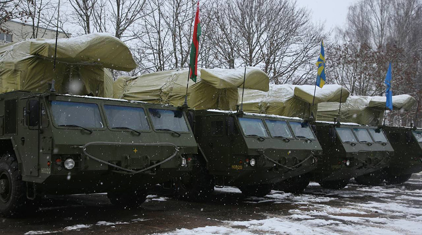 Photo courtesy of the Belarusian Defense Ministry's news agency  Vayar 