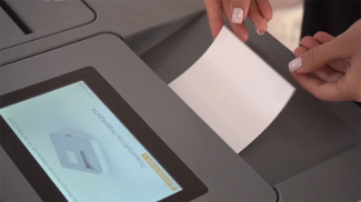 Screenshot of the video by Central Election Commission of Belarus