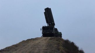 Photo courtesy of the Belarusian Defense Ministry's news agency  Vayar 