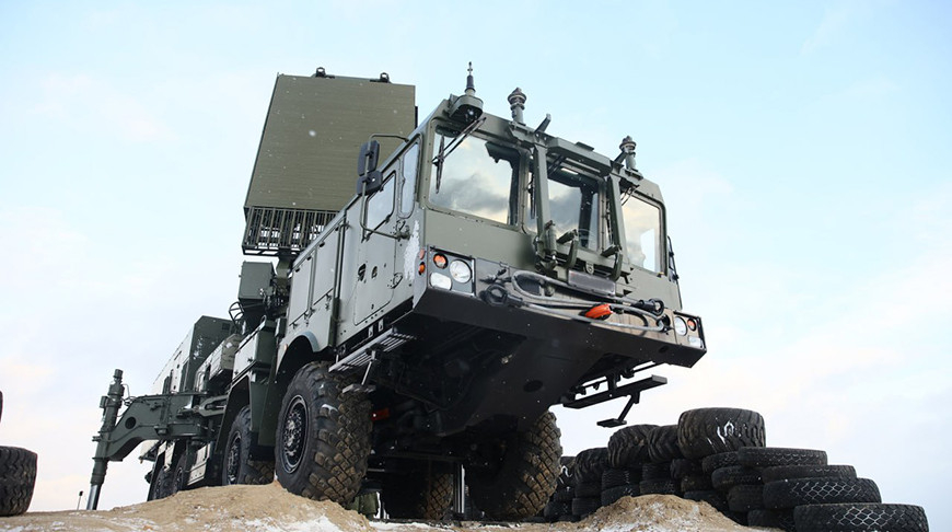 Photo courtesy of the Belarusian Defense Ministry's news agency  Vayar 
