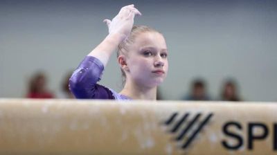 Alena Tsitavets. Photo by International Gymnastics Association