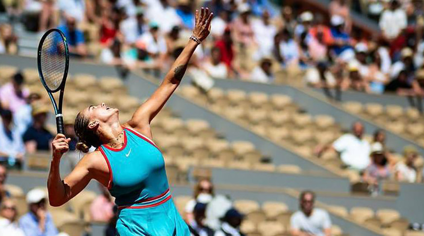 Aryna Sabalenka. Photo courtesy of the Belarusian Sport and Tourism Ministry