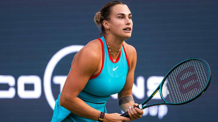 Aryna Sabalenka. Photo courtesy of the Belarusian Sport and Tourism Ministry Aryna Sabalenka. Photo courtesy of the Belarusian Sport and Tourism Ministry