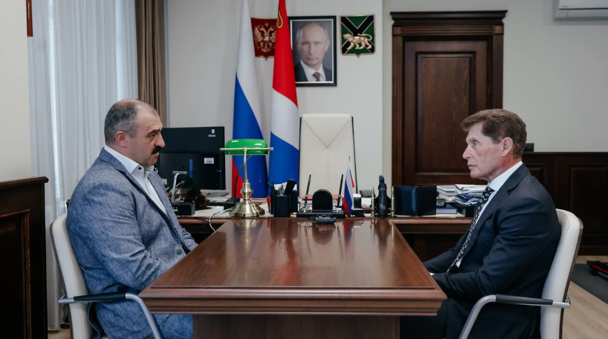Viktor Lukashenko and Oleg Kozhemyako. Photo courtesy of Belarus' NOC