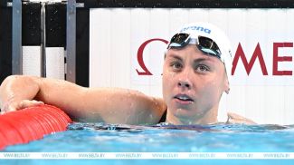 Alina Zmushka. An archive photo