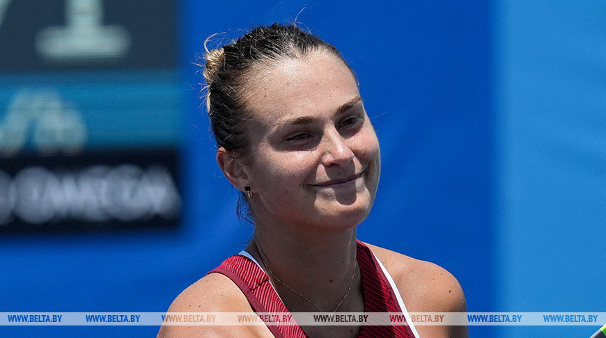 Aryna Sabalenka. An archive photo Aryna Sabalenka. An archive photo