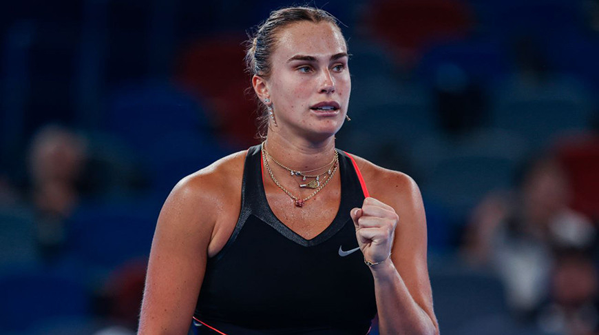 Aryna Sabalenka. Photo courtesy of Belarus' NOC