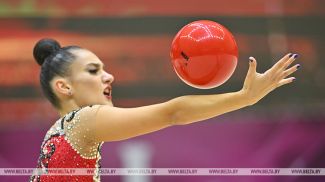 Alina Harnasko. An archive photo